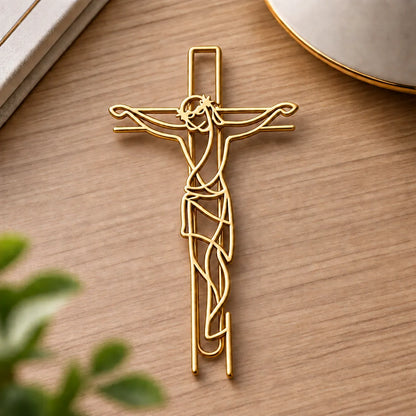 ✝️Faith-Inspired Gold Paper Clips — Meaningful Christian Bookmarks❤️