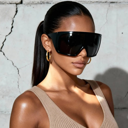 Hot Sale🕶️ Futuristic Wrap-Around Y2K Sunglasses