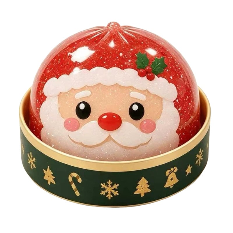 🎁Christmas Baozi Glitter Jelly Stress Relief Squishy Toy