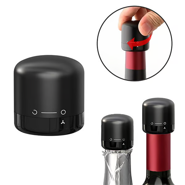 🔥 50% OFF | Buy 1, Get 1 Free! 🍾 Silicone-Sealed Bottle Stopper for Wine, Beer & Champagne
