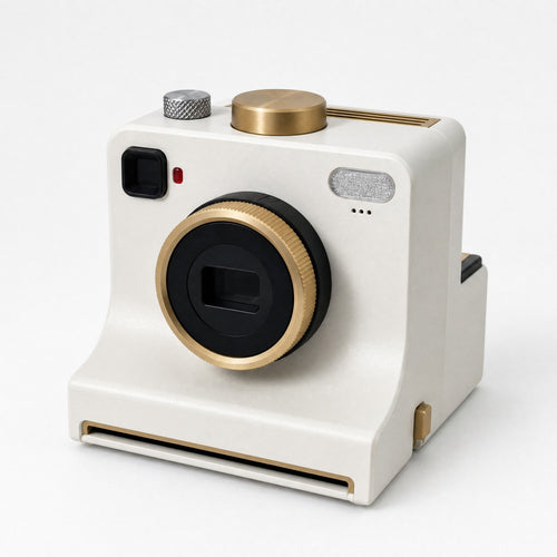3D Printed Latte Art Camera + 4 Stencil Set