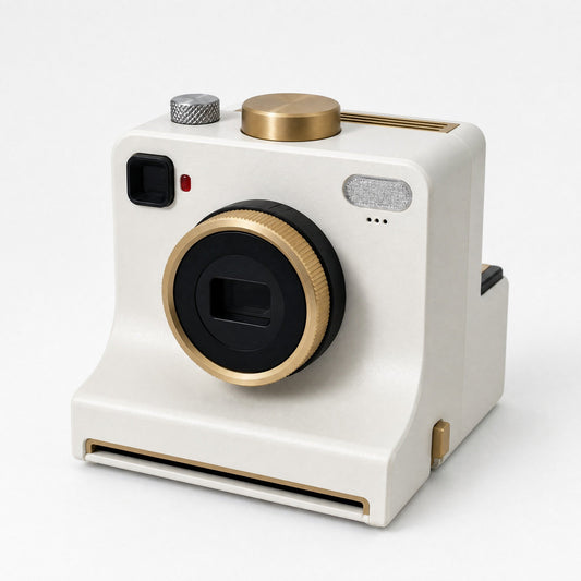 3D Printed Latte Art Camera + 4 Stencil Set