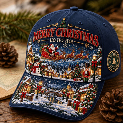 🎅🎄 “Merry Christmas – Ho Ho Ho!” Christmas Commemorative Cap