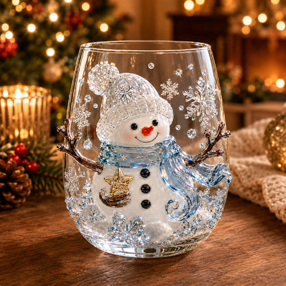 🎁✨ Magical Christmas Glass Cup Collection – Festive Holiday Gifts for Christmas 🎄