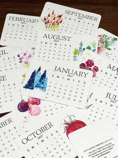 ✨⏳ Last Day Promotion🌱Eco-Friendly Plantable ''Timeless'' Seed Calendar 2027