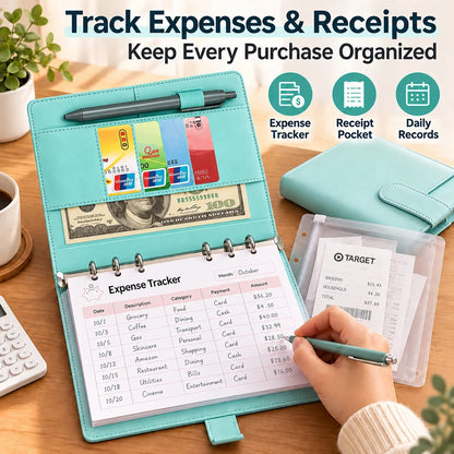 📒💰 Budget Planner Binder — Track Expenses, Save More Money!