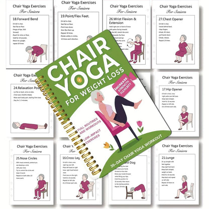 Chair Yoga for Seniors Over 60 – 40+ Gentle Exercises for Strength, Mobility & Balance