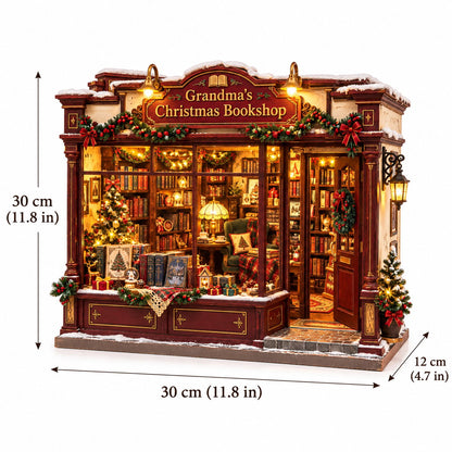 🎄 Build Your Own Grandma’s Christmas Bookshop Nook ✨