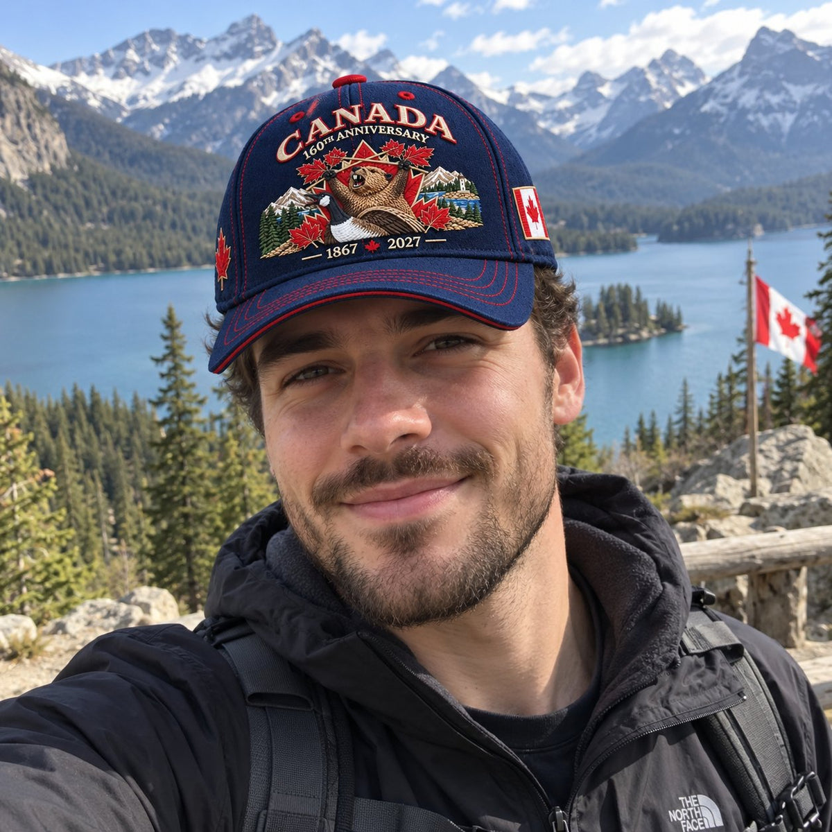 🔥 LAST DAY 45% OFF – 🍁 Canada 160th Anniversary Heritage Cap 1867–2027 | Premium Embroidery • 100% Cotton