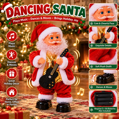 🎅🍑 Butt-Wiggling Dancing Santa – Musical Christmas Toy & Hilarious Holiday Decor