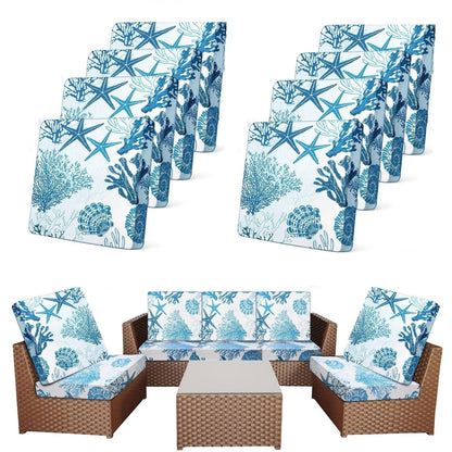 🛋️ Outdoor Patio Sofa Cushion Covers 🔥Free Shipping Worldwide