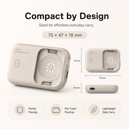 📍⌚ Portable Apple Watch Power Bank