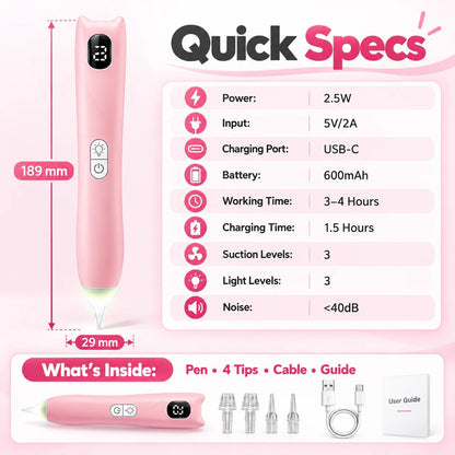 ✨ Electric Diamond Painting Pen with Light – Rechargeable & No Wax Needed!