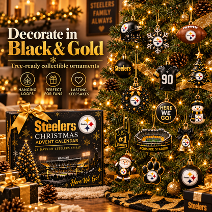 🏈🎄 Pittsburgh Steelers Advent Calendar 2026 – 24 Days of Football Fan Surprises & Collectibles 🎁