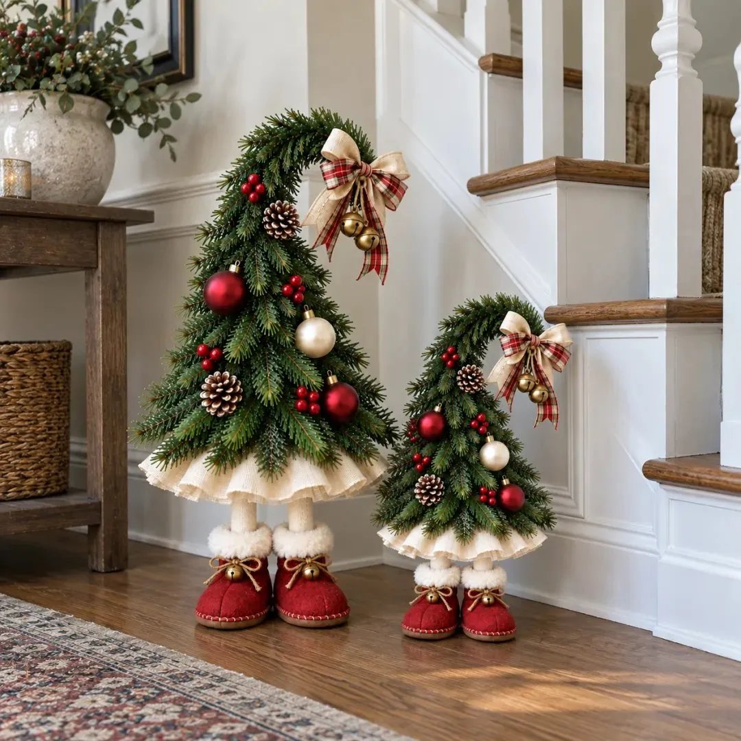 🎉Whimsical Christmas Elf Tree Decor