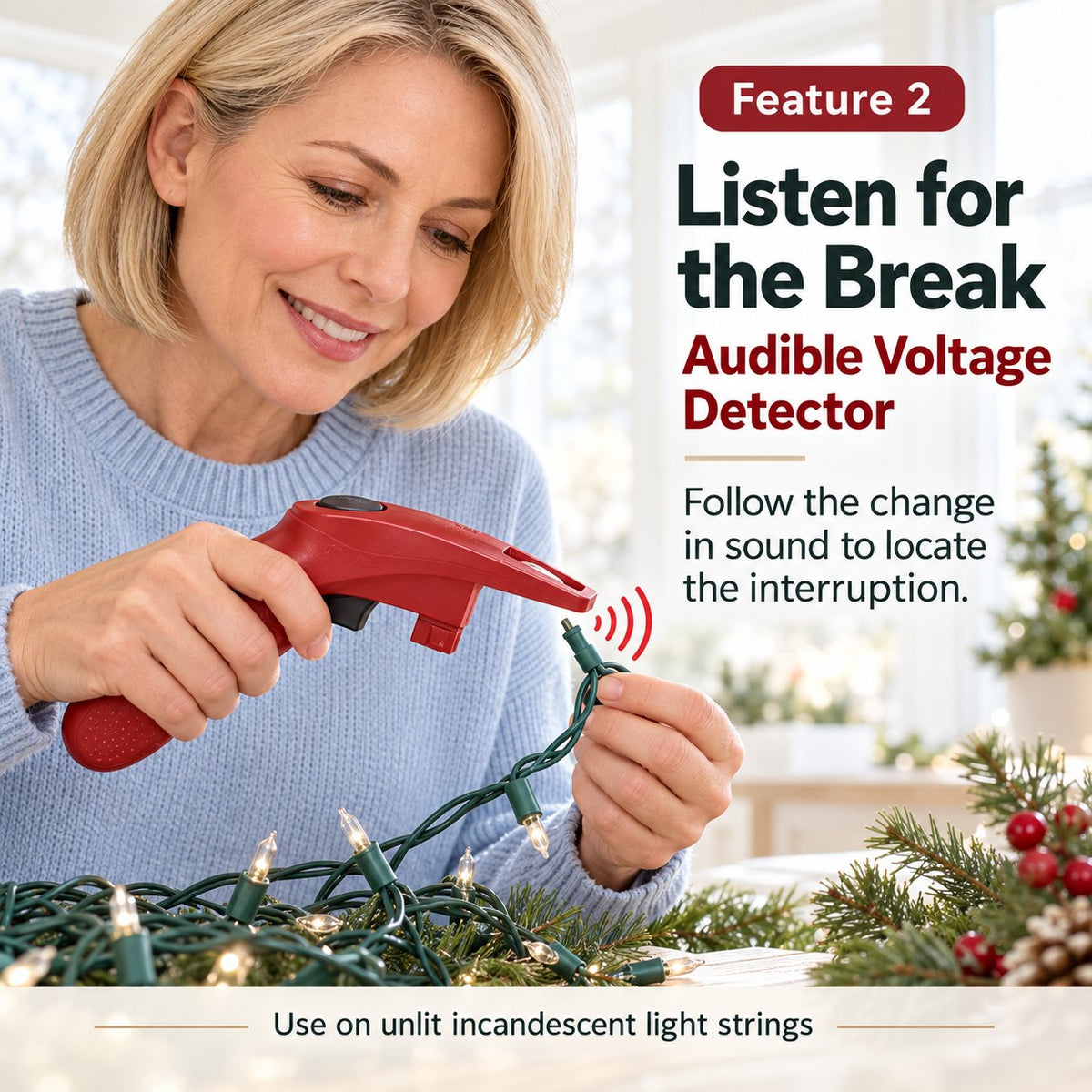 🔫 Incandescent Christmas Light Fixer — Batteries Included | Save Your Strings 🎅