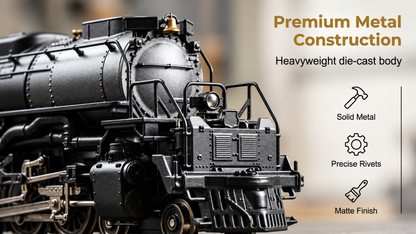 🚂 Big Boy 4014 – 85th Anniversary 3D Die-Cast Steam Locomotive Model✨