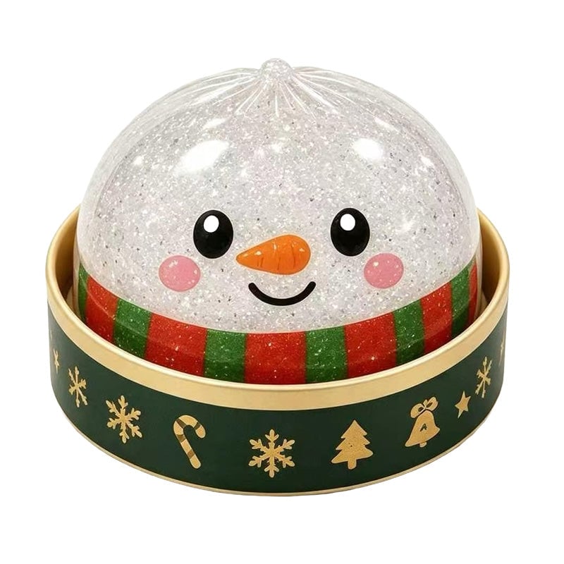 🎁Christmas Baozi Glitter Jelly Stress Relief Squishy Toy