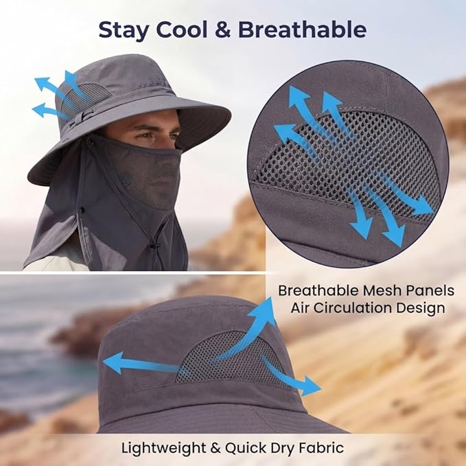 🔥LAST DAY 48% OFF🎣- Unisex Adventure Shield - Extreme UV Protection for All Terrains