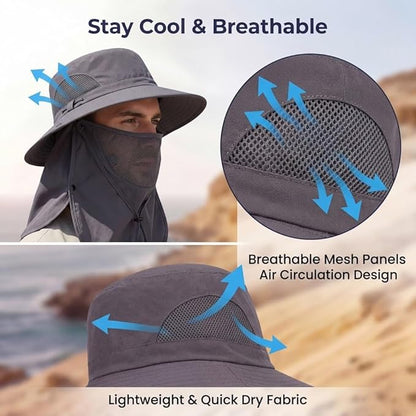 🔥LAST DAY 48% OFF🎣- Unisex Adventure Shield - Extreme UV Protection for All Terrains