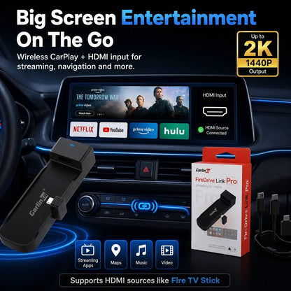 🚘Car TV HDMI Adapter & Wireless CarPlay Converter