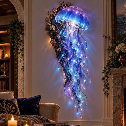 🌊✨ Enchanted Ocean Legends – Illuminated Ocean Wall Art Collection
