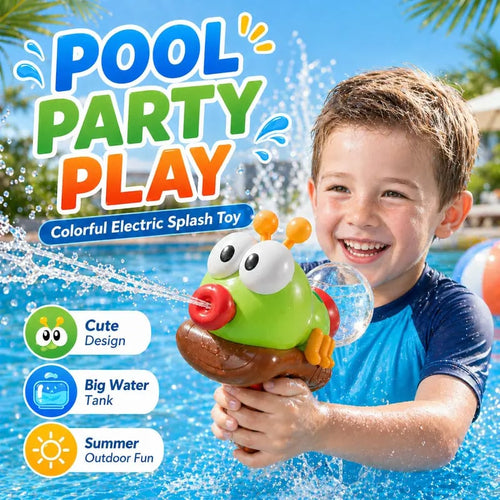 Kids Cute Caterpillar Electric Water Gun | Summer Outdoor Splash Toy 🐛💦
