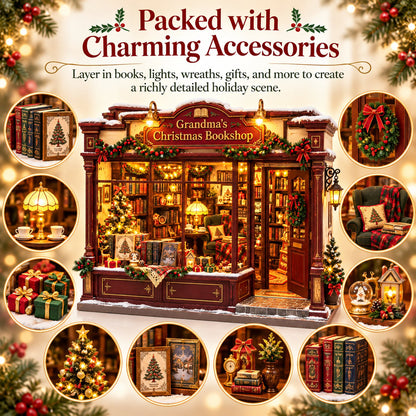 🎄 Build Your Own Grandma’s Christmas Bookshop Nook ✨