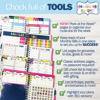 📅✨ 2027–2028 Life Planner – 24-Month Weekly & Monthly Organizer with Stickers & Bill Trackers