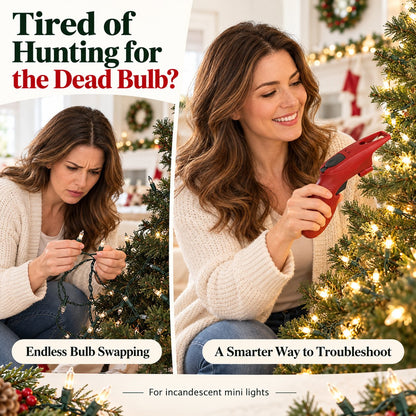 🔫 Incandescent Christmas Light Fixer — Batteries Included | Save Your Strings 🎅