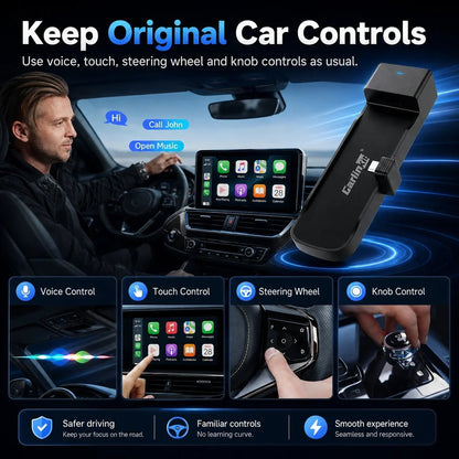 🚘Car TV HDMI Adapter & Wireless CarPlay Converter