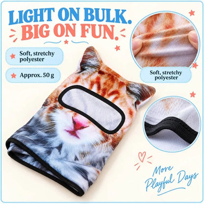 🔥🐱3D Cat Ski Balaclava Face Mask with Ears Animal Mask