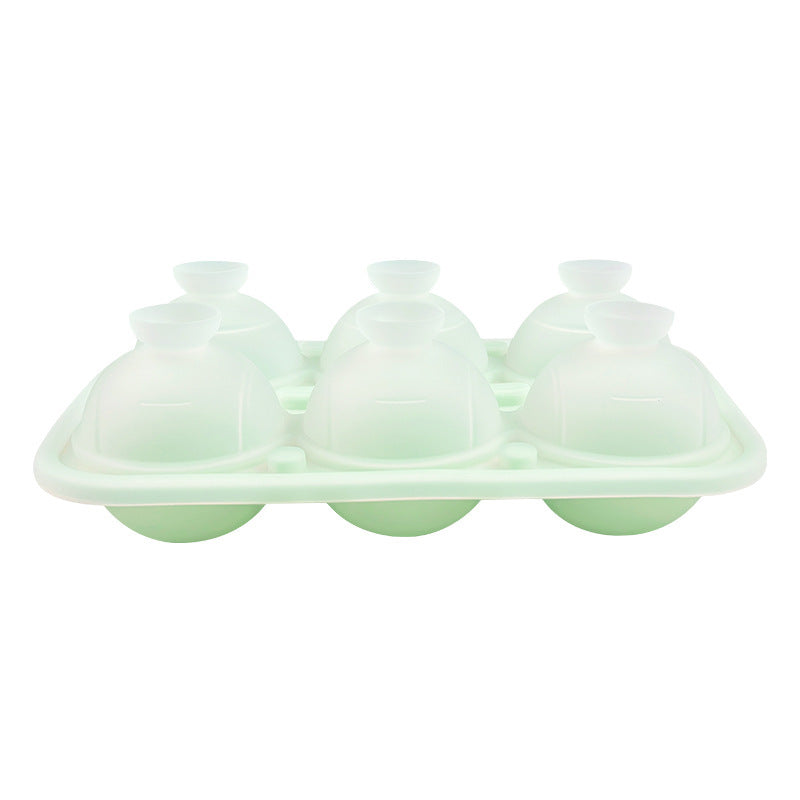 Baseball Sphere Ice Cube Mold