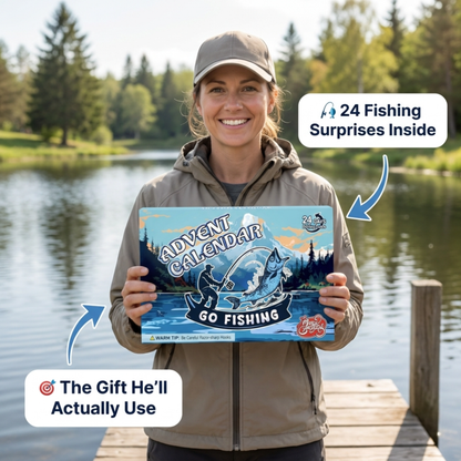 🔥 50% OFF 🎣 Fishing Advent Calendar – 24 Days of Lures & Angler Surprises 🎄