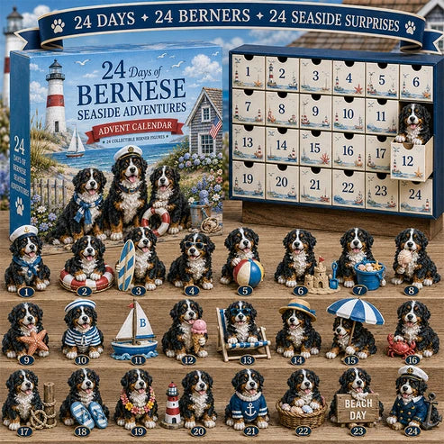 Bernese Mountain Dog Advent Calendar 2026 – The Perfect Gift for Dog Lovers