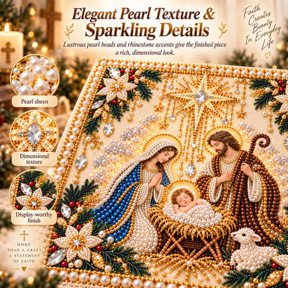 🙏✝️DIY Christian Pearl Artwork Kit