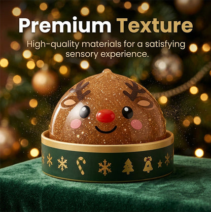 🎁Christmas Baozi Glitter Jelly Stress Relief Squishy Toy