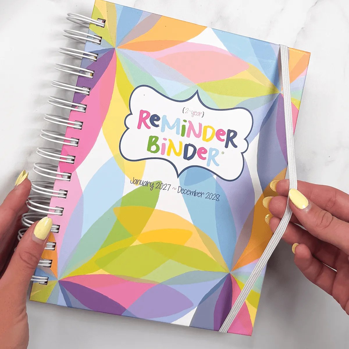 📅✨ 2027–2028 Life Planner – 24-Month Weekly & Monthly Organizer with Stickers & Bill Trackers