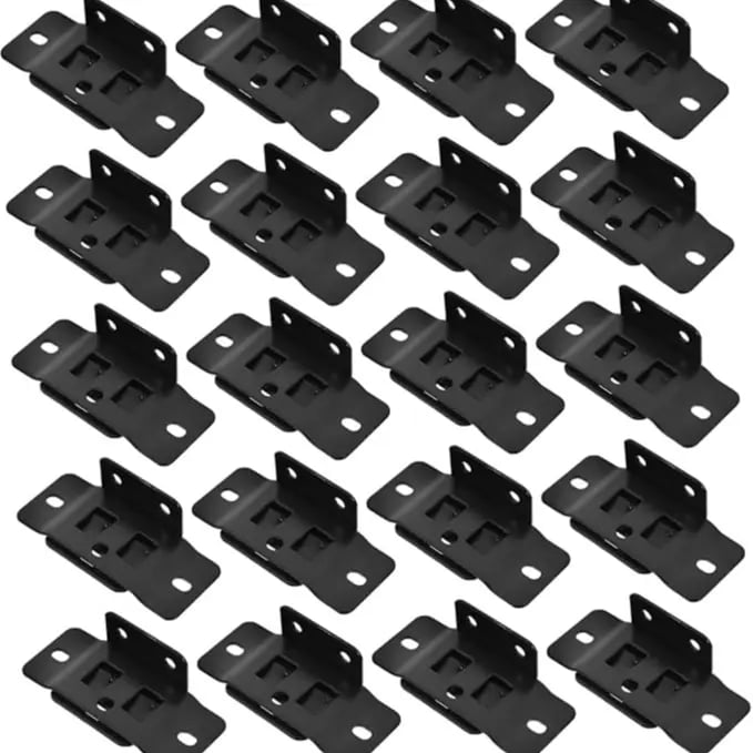 Heavy-Duty Corner Brackets – Quick Fitting L Shape Furniture Joint Braces