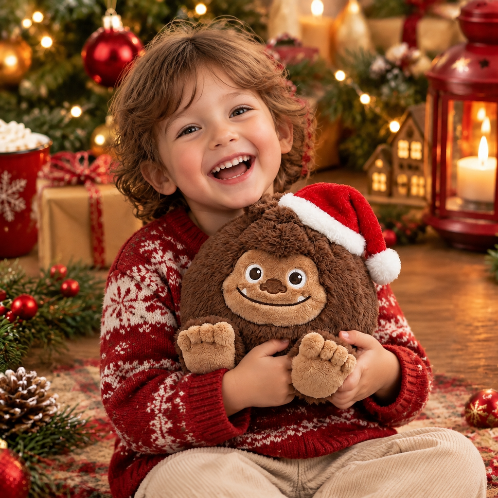 Festive Legendary Bigfoot Plush Mystery Box Surprise