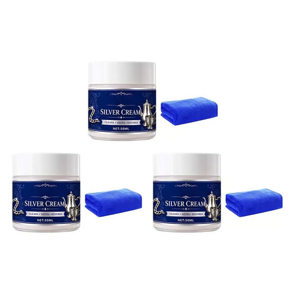 ✨ Professional Silver Revival Cream – Tarnish Removal & Shine Restoration