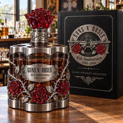 Roses 41st Anniversary Whiskey Decanter