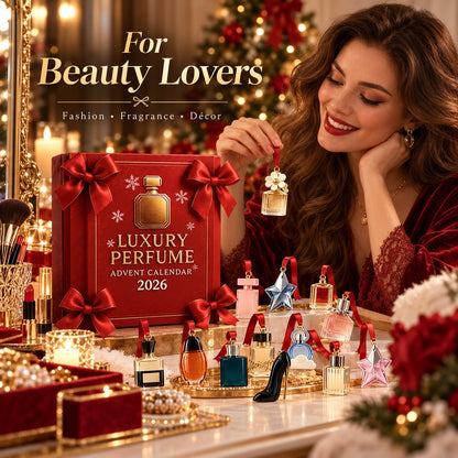 🎀 2026 Perfume Advent Calendar – 24-Day Beauty-Inspired Charm Countdown Gift 🎄
