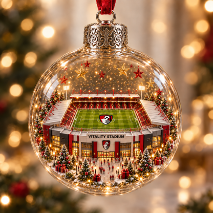 ⚽ Light-Up Football Stadium Christmas Ornament | 20 Styles – 18