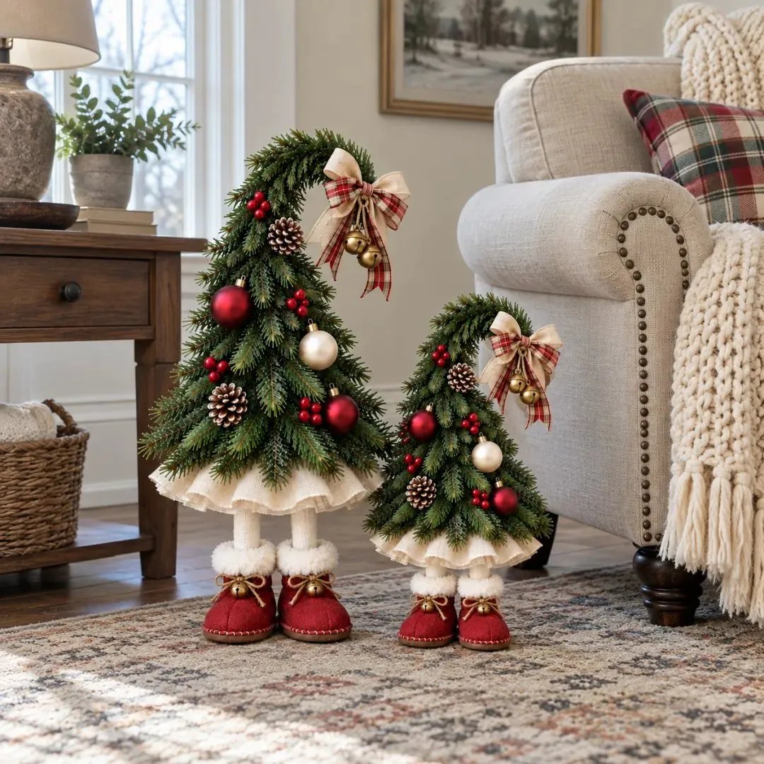 🎉Whimsical Christmas Elf Tree Decor