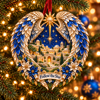 Wings of Faith – Christian Christmas Ornaments in 6 Inspirational Designs