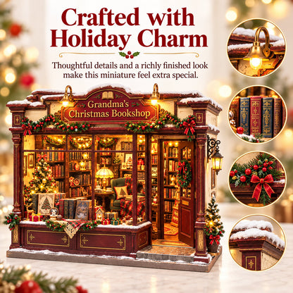 🎄 Build Your Own Grandma’s Christmas Bookshop Nook ✨