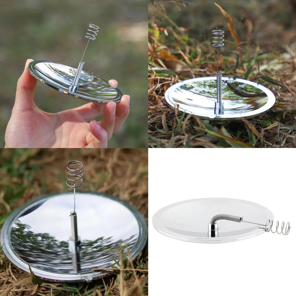 Solar Fire Starter, Concave Mirror Sun Igniter for Outdoor Camping Survival