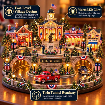🇺🇸 America 250 Hometown Heroes – Lighted Veterans Tribute Village