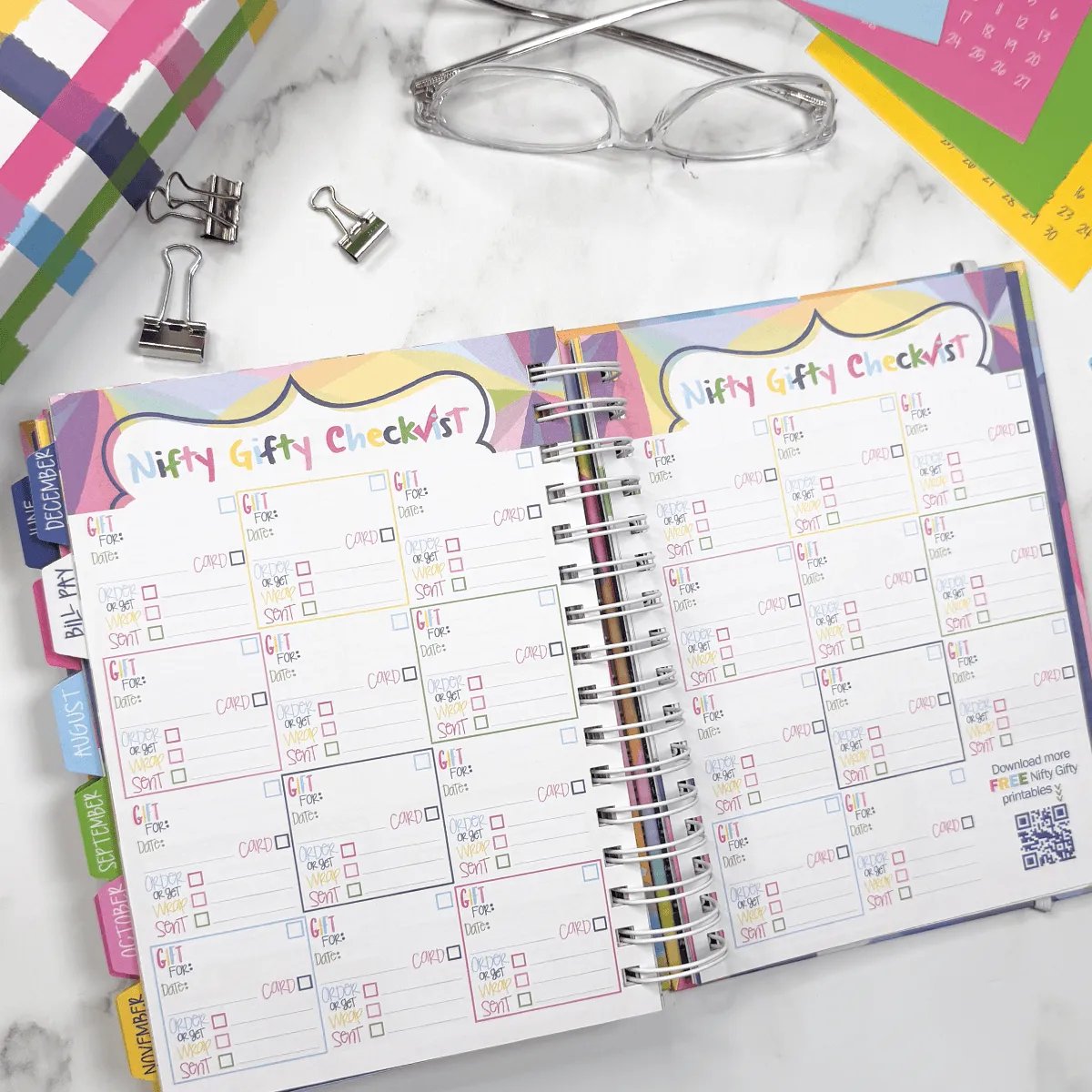 📅✨ 2027–2028 Reminder Binder® – 24-Month All-in-One Life Planner